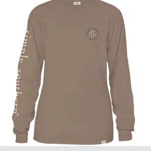 Simply Southern Tan Long Sleeve Tee
